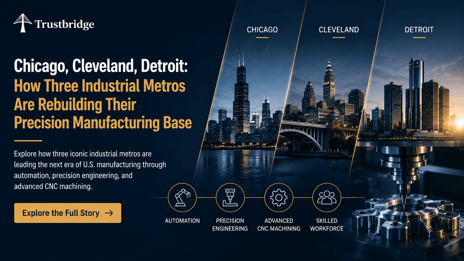 What Is Driving Precision Manufacturing Growth in the Midwest's Biggest Industrial Cities?